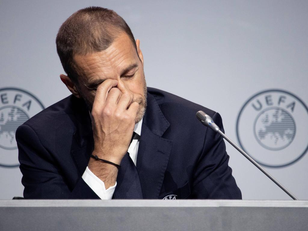 Die UEFA und Aleksander Ceferin haben fordernde Tage vor sich