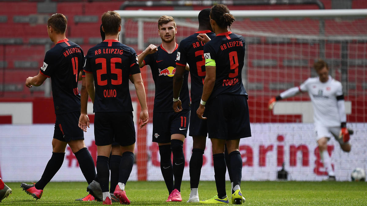 Timo Werner (M.) traf zuletzt dreifach Timo Werner (M.) traf zuletzt dreifach