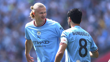 Erfolgsduo bei Manchester City: Erling Haaland und Ilkay Gündogan