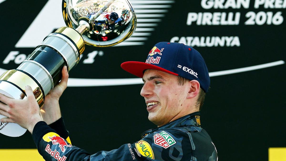 Formel-1-Weltmeister Max Verstappen gewann im Mai 2016 erstmals in Spanien