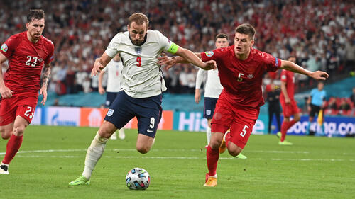 Bayern-Star Harry Kane und England treffen bei der EM 2024 wieder auf Dänemark