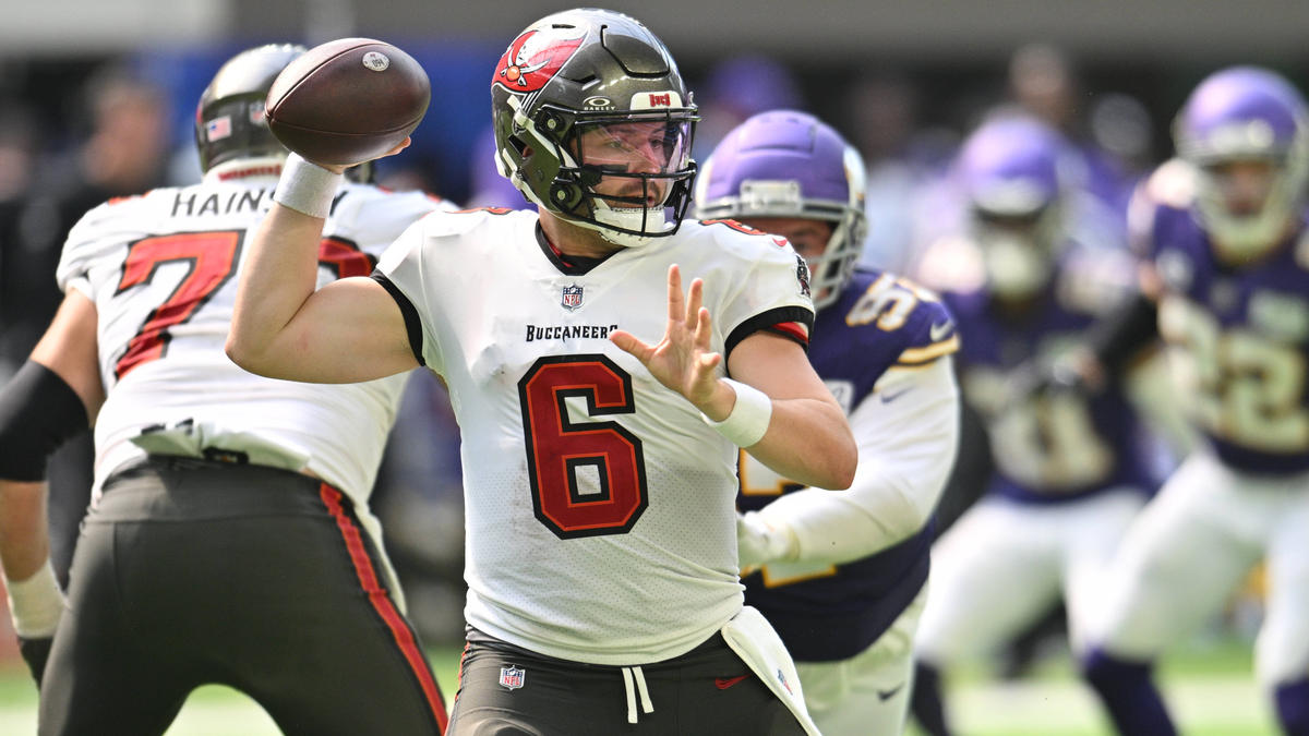 Baker Mayfield startete mit den Tampa Bay Buccaneers erfolgreich in die neue NFL-Saison
