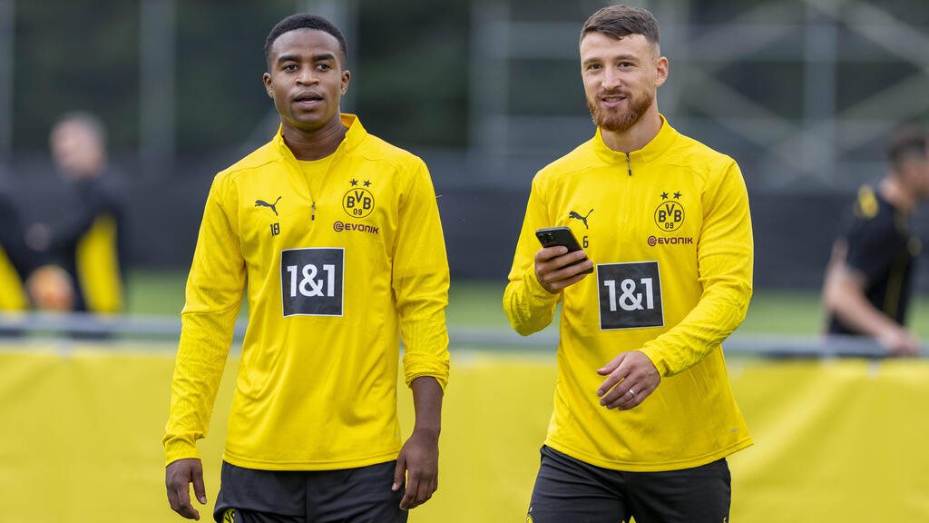 Salih Özcan (r.) kehrt zum BVB zurück Salih Özcan (r.) kehrt zum BVB zurück