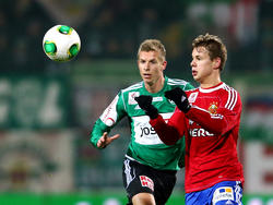 Thomas Hinum beendete mit der SV Ried in der 18. Runde den Erfolgslauf von Rapid