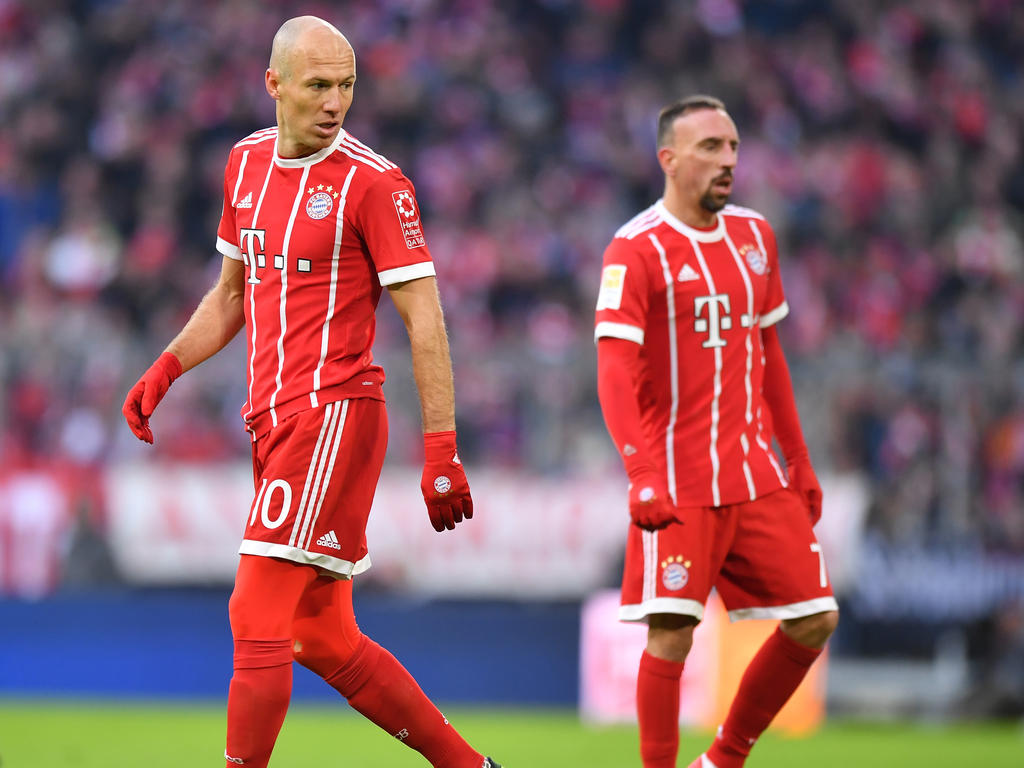 Wie lange tragen Arjen Robben und Franck Ribéry noch das Bayern-Trikot?