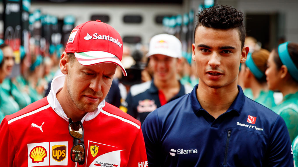 Pascal Wehrlein könnte seinem Kumpel Sebastian Vettel zu Ferrari folgen Pascal Wehrlein könnte seinem Kumpel Sebastian Vettel zu Ferrari folgen