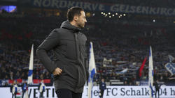 Konnte nicht zufrieden sein: Schalke-Coach Domenico Tedesco