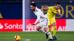 Santi Cazorla (r.) erzielte beim Remis gegen Real Madrid zwei Tore