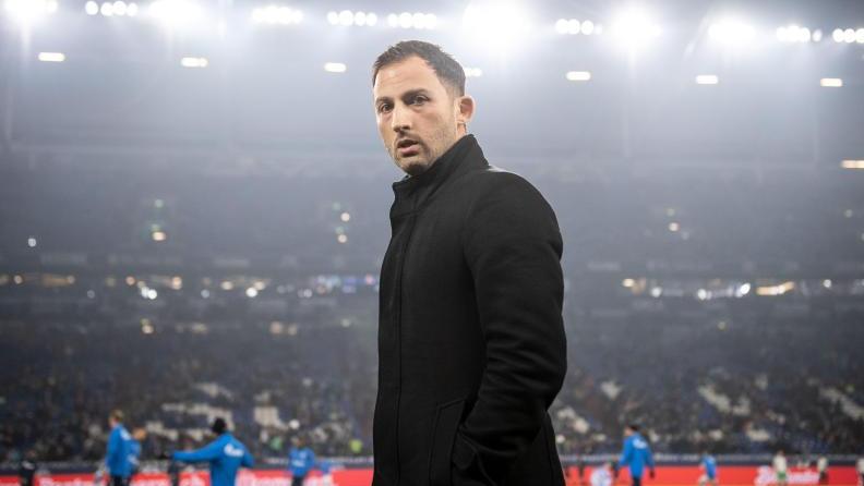 Domenico Tedesco will beim FC Schalke nicht aufgeben Domenico Tedesco will beim FC Schalke nicht aufgeben