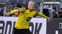 Wie lange jubelt Erling Haaland noch im Trikot des BVB?