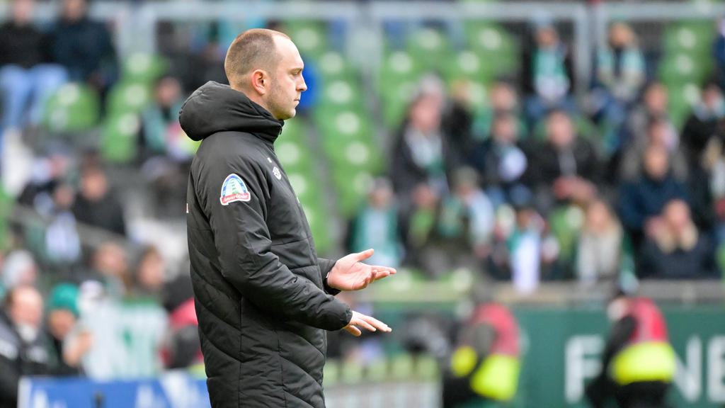 Ole Werner hätte beim SV Werder Bremen eine Bestmarke aufstellen können Ole Werner hätte beim SV Werder Bremen eine Bestmarke aufstellen können