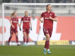 Muss mit Bayerns Fußballerinnen in der Champions-League-Quali ran: Klara Bühl