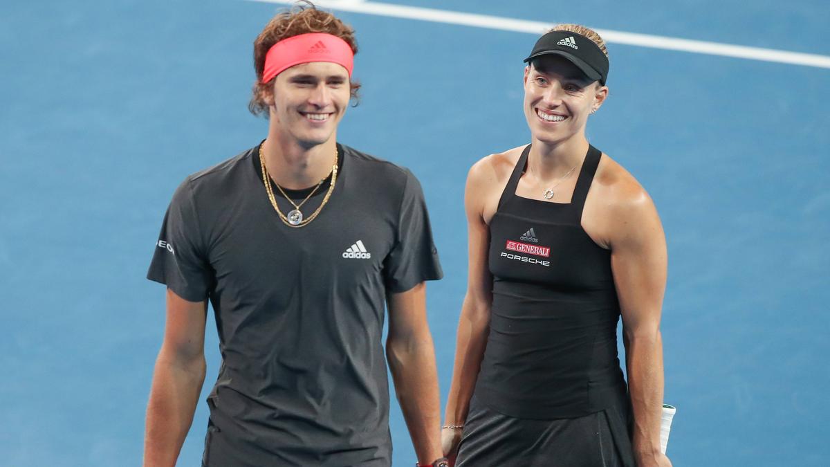 Kann sich bei Olympia ein Mixed mit Alexander Zverev vorstellen: Angelique Kerber (r.) Kann sich bei Olympia ein Mixed mit Alexander Zverev vorstellen: Angelique Kerber (r.)