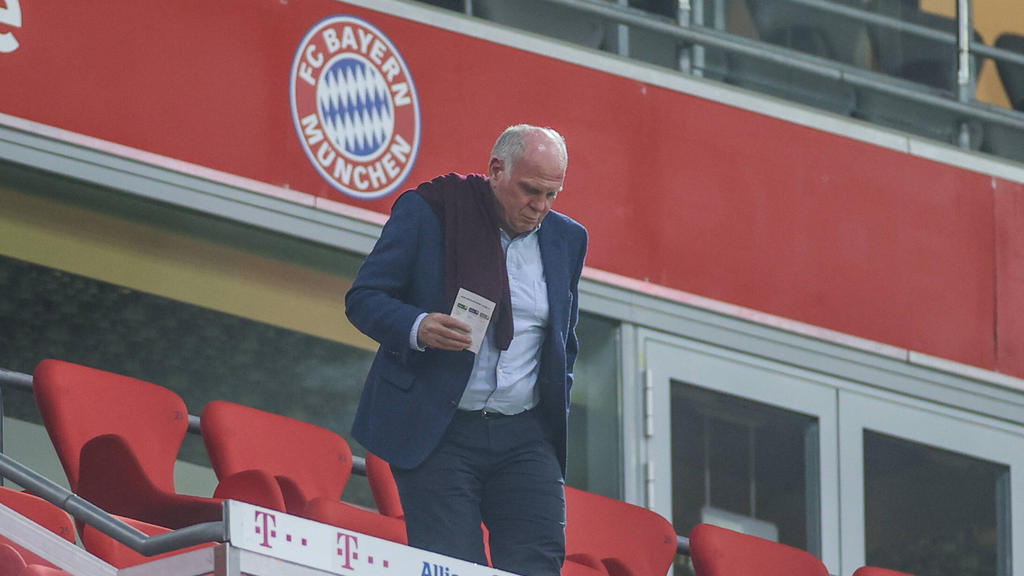 War wohl zunächst gegen die Verpflichtung seines Neffen Sebastian: Bayern Münchens langjähriger Präsident Uli Hoeneß