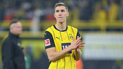 Nico Schlotterbeck führte den BVB erstmals von Beginn an als Kapitän auf den Platz
