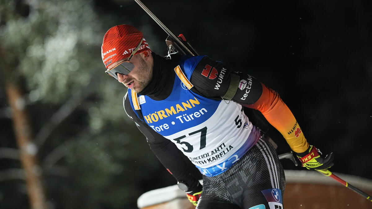 Danilo Riethmüller wurde im Massenstart Vierter