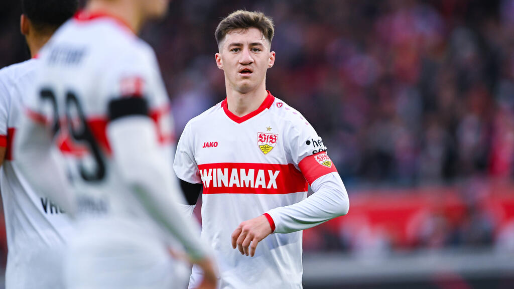 Angelo Stiller spielt seit Sommer 2023 für den VfB Stuttgart