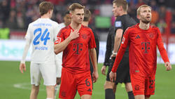 Der FC Bayern tat sich in der Schlussphase gegen Holstein Kiel schwer