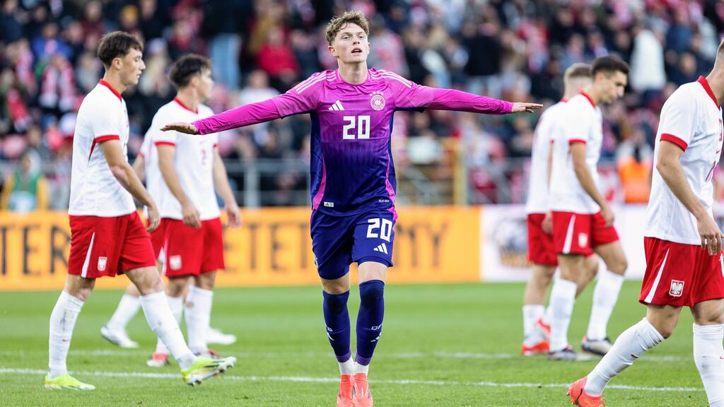 Paul Wanner jubelt schon für die deutsche U21-Nationalmannschaft Paul Wanner jubelt schon für die deutsche U21-Nationalmannschaft