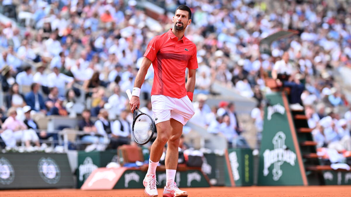 Novak Djokovic feiert den 100. Sieg bei den French Open
