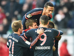 Die Bayern feiern den nächsten Sieg