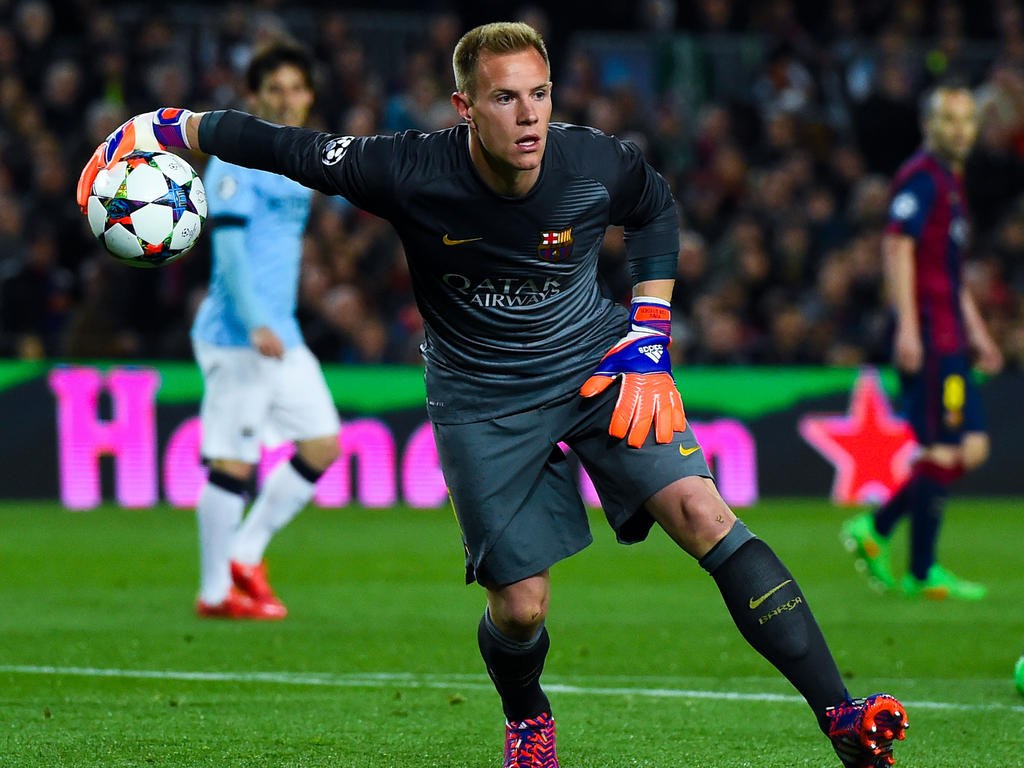 Ter Stegen darf für Barcelona nur in den Pokalspielen auflaufen Ter Stegen darf für Barcelona nur in den Pokalspielen auflaufen