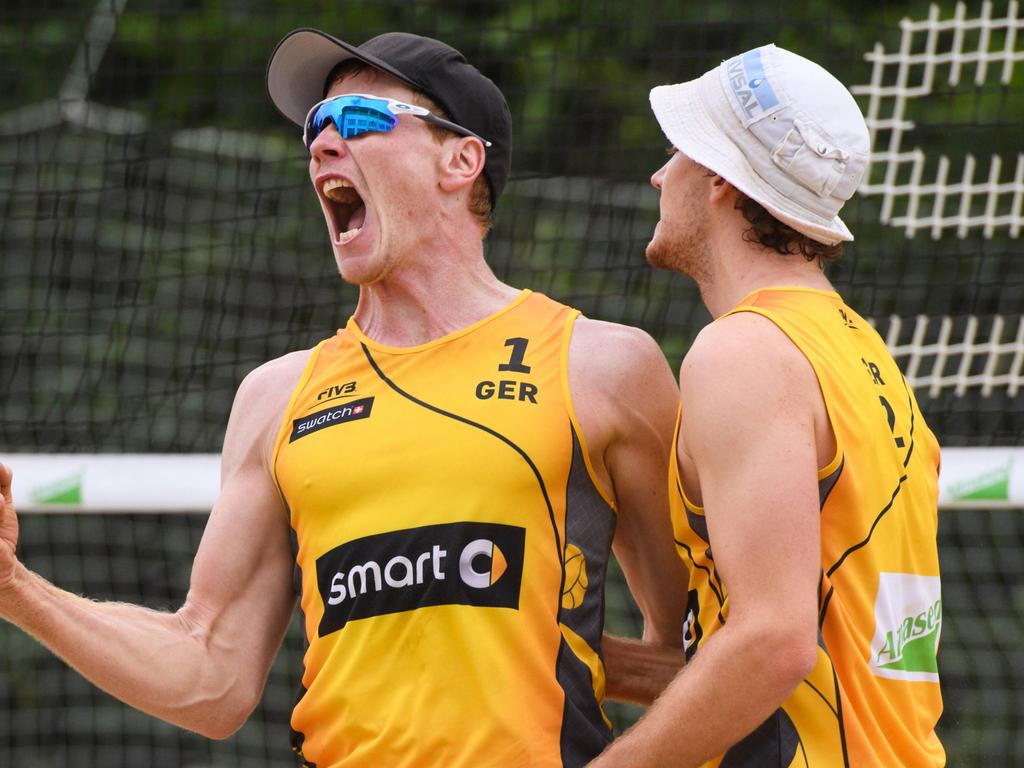 Das Beach-Duo Lars Flüggen (r.) und Markus Böckermann hat sich für Rio qualifiziert