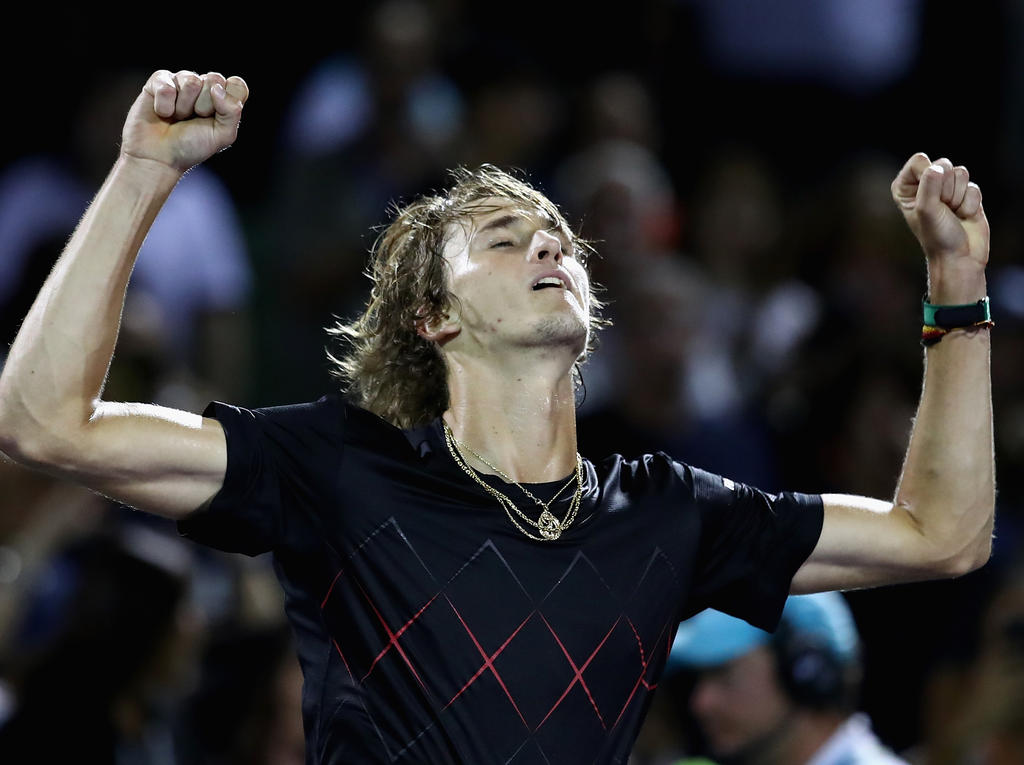 Alexander Zverev steht im Finale von Miami Alexander Zverev steht im Finale von Miami