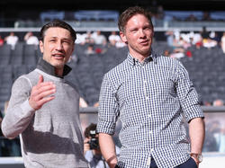 Seite an Seite: Niko Kovac (l.) und Julian Nagelsmann