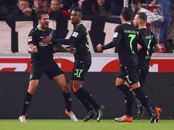 Hannover 96 bejubelte einen wichtigen Auswärtssieg in Stuttgart