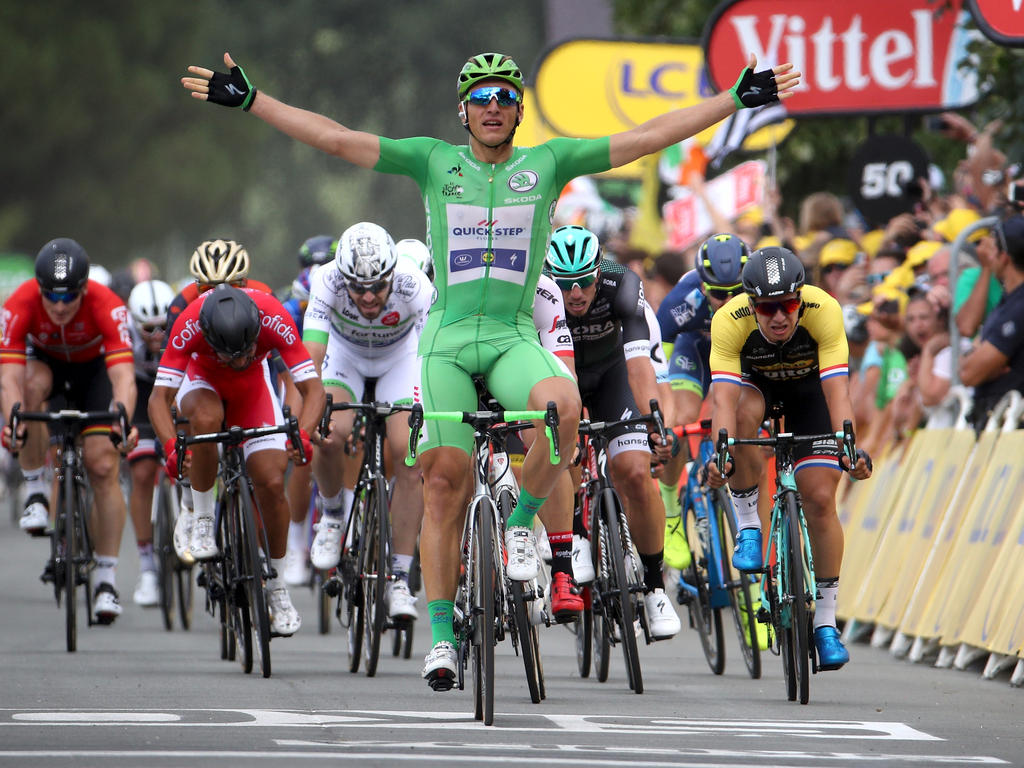 Marcel Kittel dominierte die Sprints bei der Tour 2017 Marcel Kittel dominierte die Sprints bei der Tour 2017