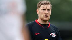 Absolvierte bei RB Leipzig nur ein individuelles Trainingsprogramm: Emil Forsberg