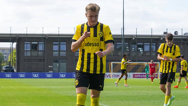 Julian Rijkhoff erzielte für die U19 des BVB einen weiteren Treffer