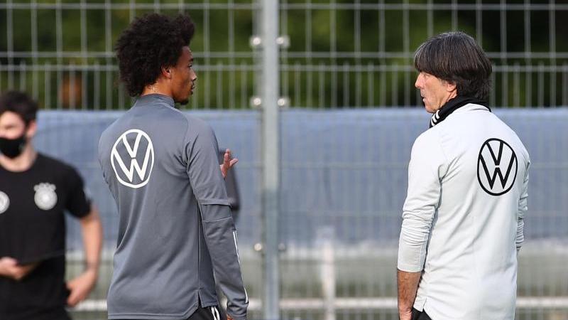 Leroy Sané (l.) steht vor der Rückkehr ins DFB-Team