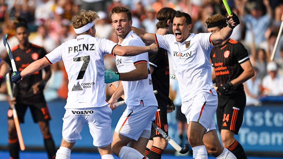 Erfolg für die deutschen Hockey-Herren