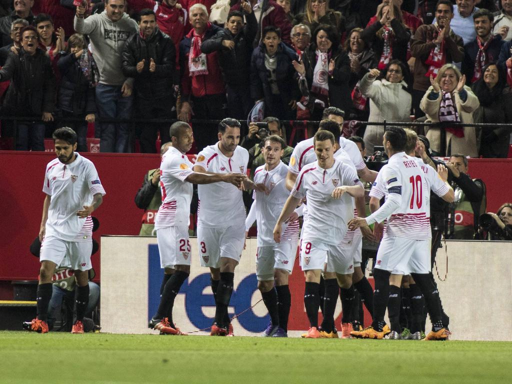 Tras las finales de 2014 en Turín y de 2015 en Varsovia, el Sevilla quiere defender el título. (Foto: Imago)