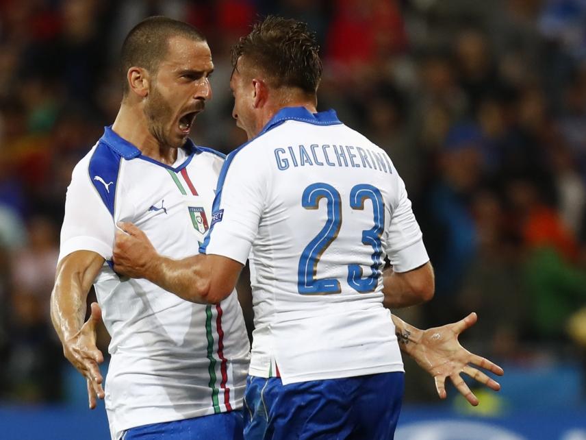 Italia, con 10, es el equipo con más jugadores apercibidos de sanción. (Foto: Getty)