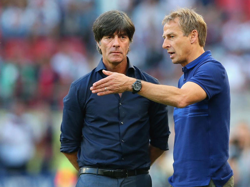 Sieht die langfristige Planung mit Bundestrainer Joachim Löw als großen Vorteil: Jürgen Klinsmann (re.)