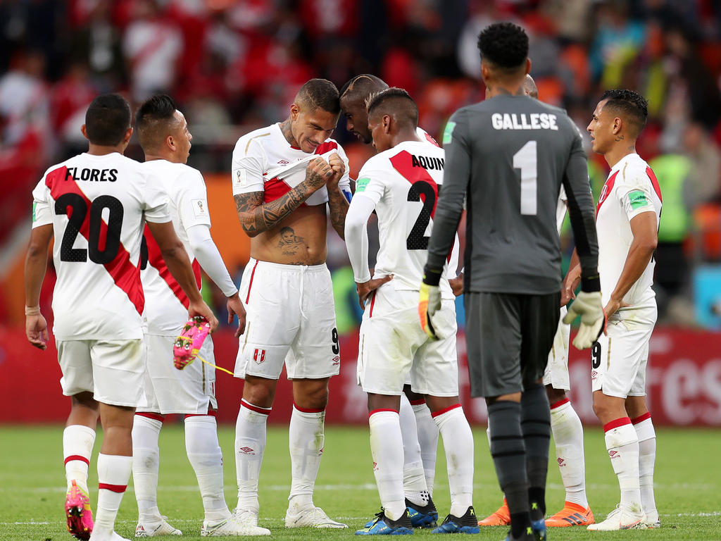 Die peruanischen Nationalspieler können das Achtelfinale nicht mehr erreichen