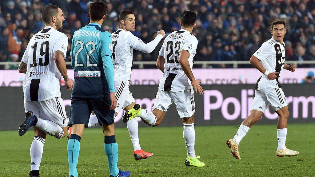 Cristiano Ronaldo traf für Juventus kurz vor Schluss zum 2:2