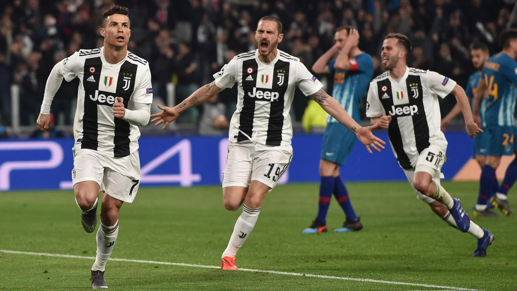 Juventus schlägt Atlético Madrid in der Champions League