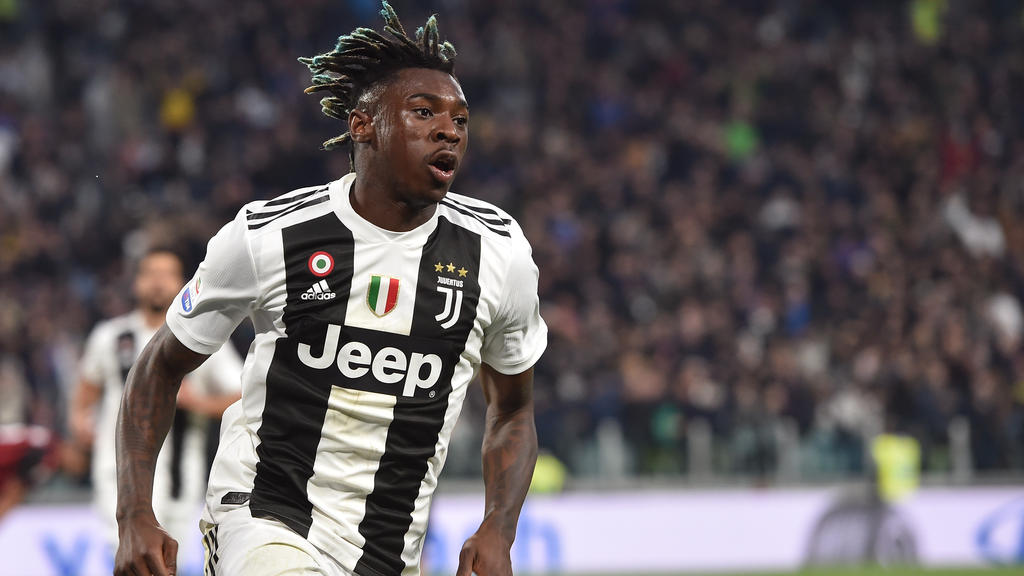 Moise Kean von Juventus Turin ist auf dem Transfermarkt heiß begehrt