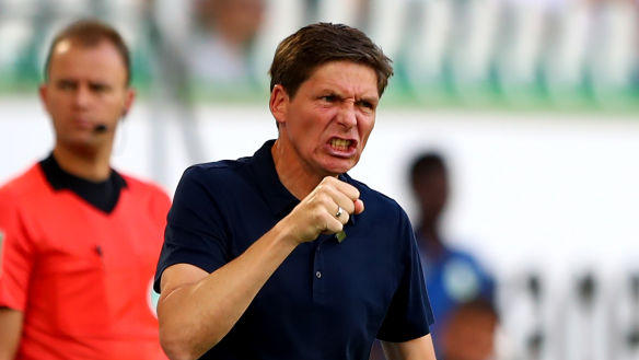 VfL-Coach Glasner konnte nicht ganz zufrieden sein VfL-Coach Glasner konnte nicht ganz zufrieden sein