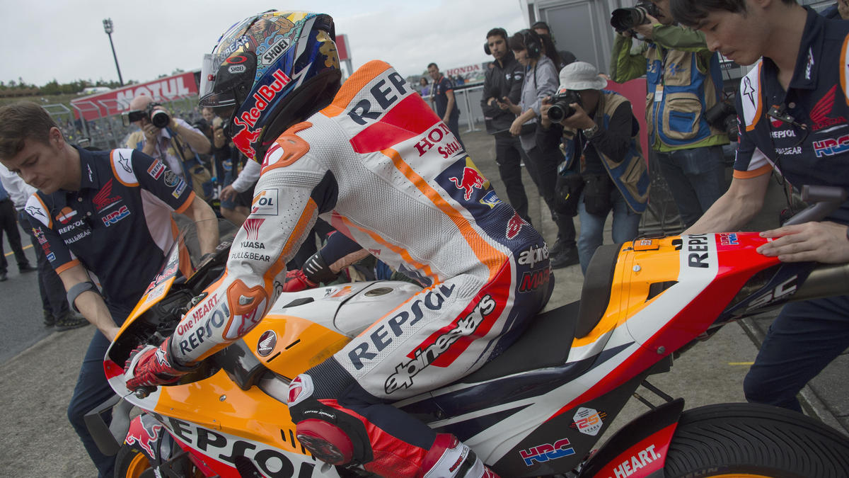 Sieg unter Druck: Marc Márquez holte vorzeitig den Herstellertitel für Honda Sieg unter Druck: Marc Márquez holte vorzeitig den Herstellertitel für Honda