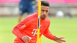 Correntin Tolisso musste das Training vorzeitig beenden