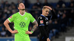 Der VfL Wolfsburg kam gegen Arminia Bielefeld nicht über ein 2:2 hinaus