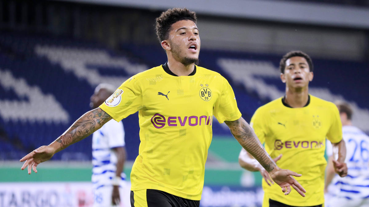 Auf Jadon Sancho und Jude Bellingham (r.) ruht die Hoffnung des BVB Auf Jadon Sancho und Jude Bellingham (r.) ruht die Hoffnung des BVB