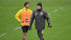 Edin Terzic (r.) verzichtete bisher auf Mahmoud Dahoud