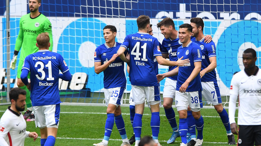 Der FC Schalke 04 erzielte vier Treffer