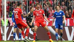 Thomas Müller traf für den FC Bayxern zum 1:0